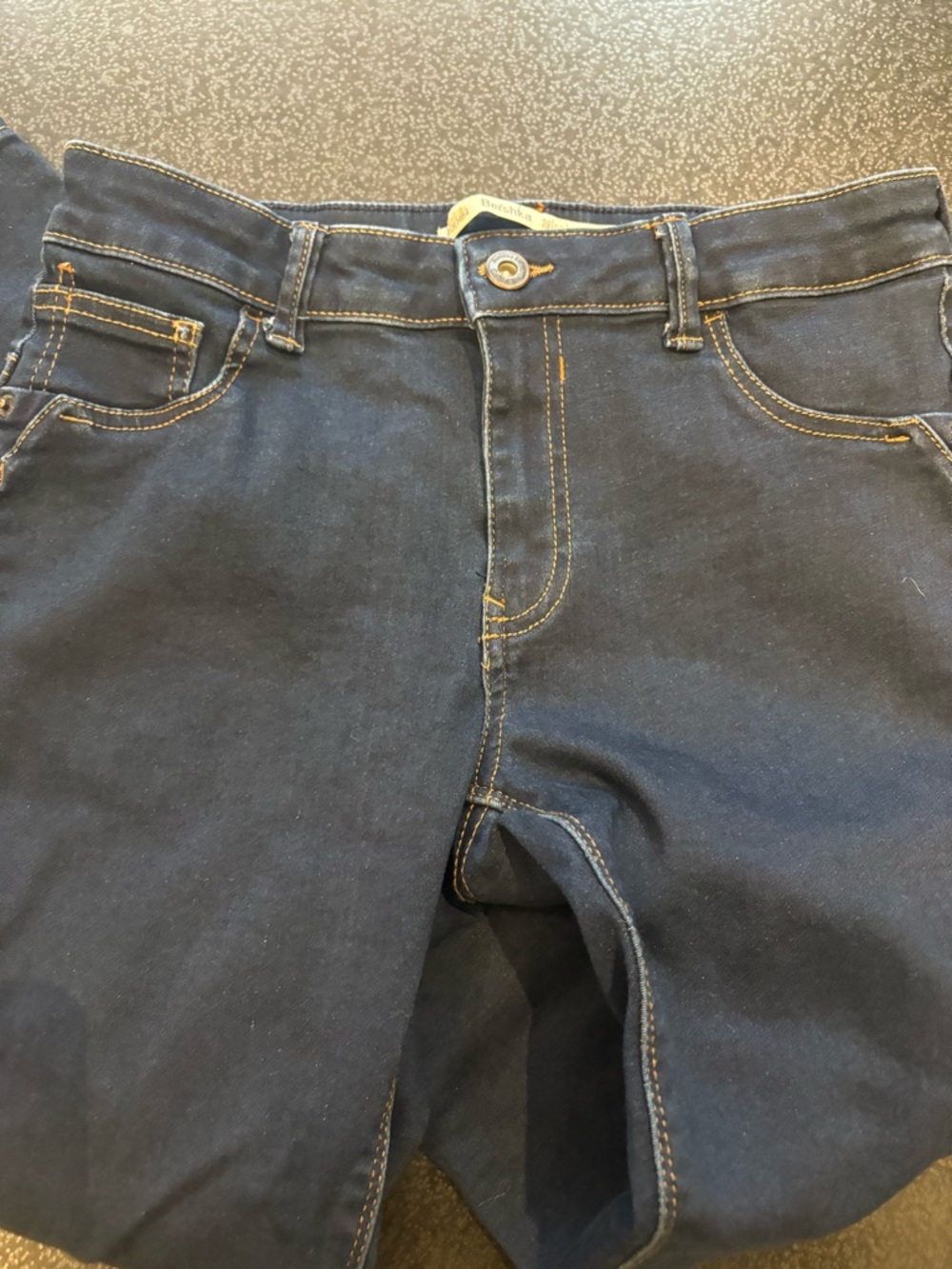 Size 8 - EU 40 Bershka Women's Navy Skinny Jeans - Picture 5 of 7